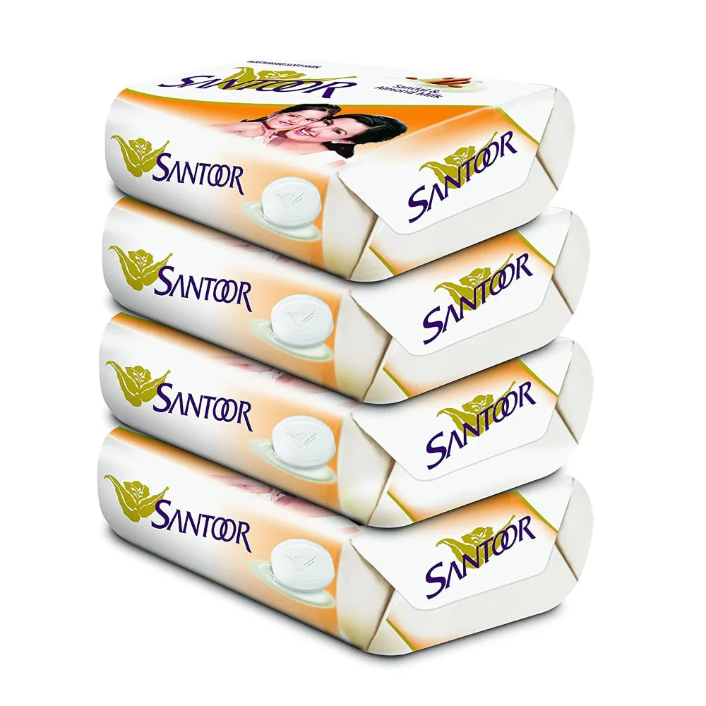 Santoor White 10/-