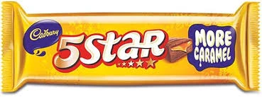 Cadbury 5 Star Chocolate – ₹5 Pack