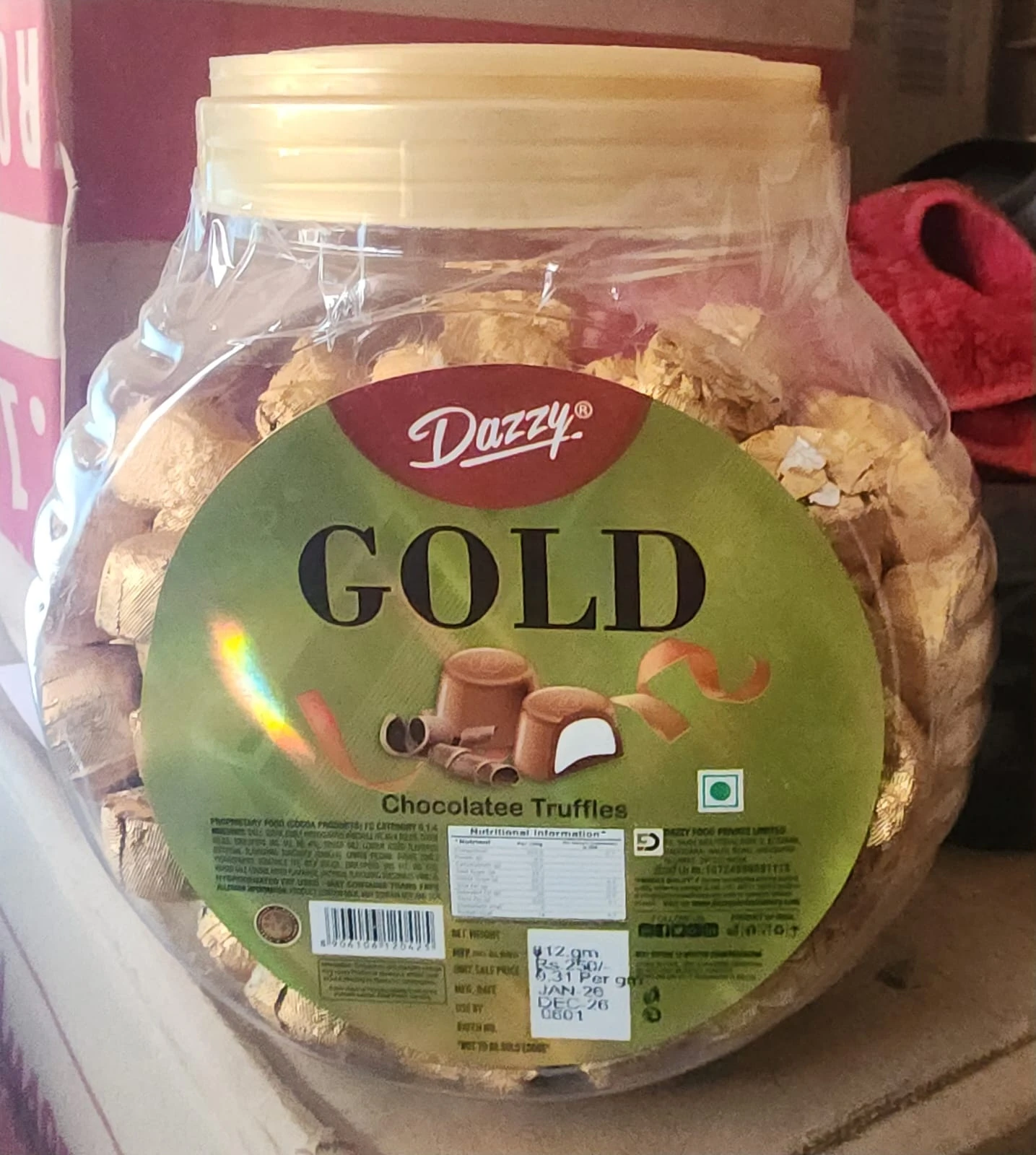 Dazzy Dover Gold 2rs (125pc)