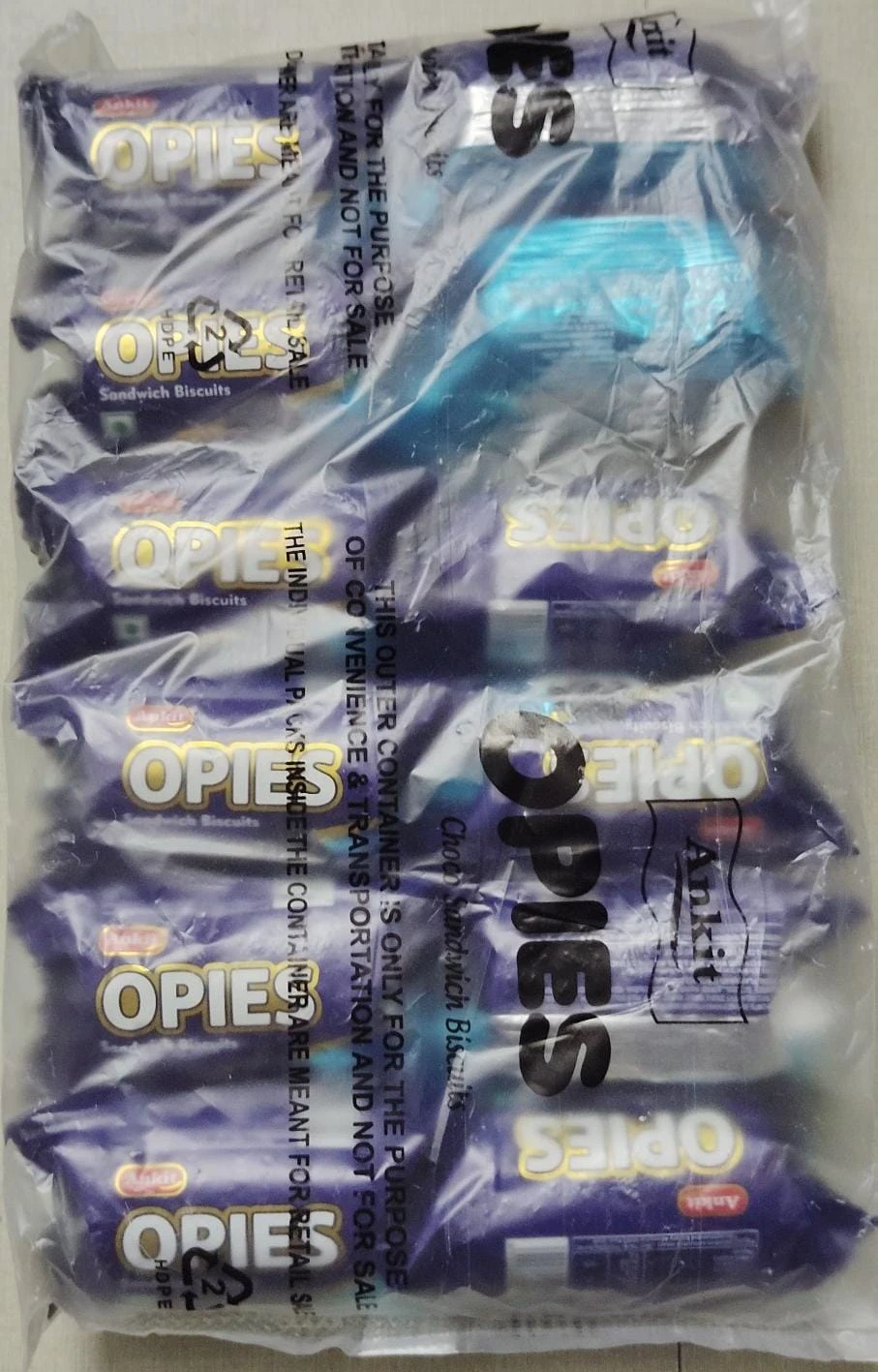 Opies Biscuits 5/- (120pc)