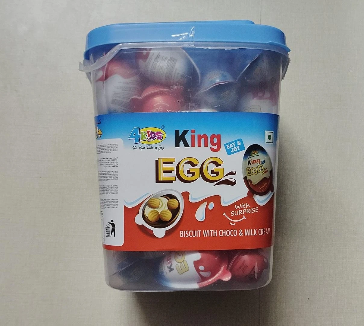 4k Kids Container King 5/-