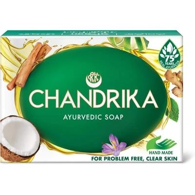 Chandrika Ayurvedic Soap – ₹35